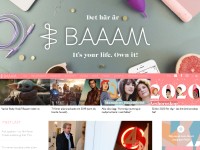 Desktop screenshot for baaam.se