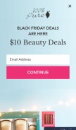 How 100percentpure.com looks like on a mobile device such as an iPhone.