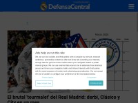 Desktop screenshot for defensacentral.com
