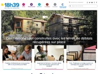 Desktop screenshot for 18h39.fr