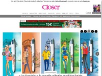 Desktop screenshot for closermag.fr