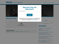 Desktop screenshot for texasjobdepartment.com