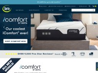 Desktop screenshot for serta.com