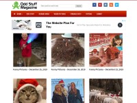 Desktop screenshot for oddstuffmagazine.com