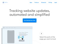 Desktop screenshot for distill.io