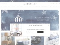 Desktop screenshot for serenaandlily.com