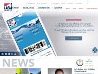 Desktop screenshot for ussailing.org
