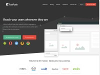 Desktop screenshot for foxpush.com