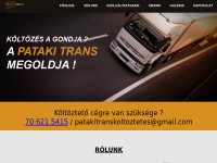 Desktop screenshot for koltoztetes-fuvarozas-szallitas.hu