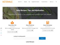 Desktop screenshot for ketovale.com