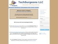 Desktop screenshot for techsurgeons.com