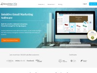 Desktop screenshot for newsletter2go.com