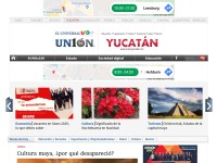 Desktop screenshot for unionyucatan.mx