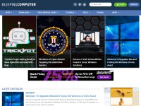 Desktop screenshot for bleepingcomputer.com