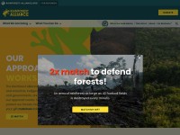 Desktop screenshot for rainforest-alliance.org