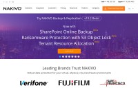 Desktop screenshot for nakivo.com