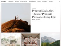 Desktop screenshot for brides.com