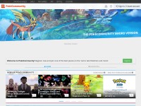 Desktop screenshot for pokecommunity.com