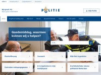 Desktop screenshot for politie.nl
