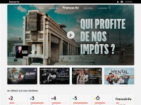 Desktop screenshot for france.tv