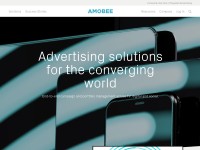 Desktop screenshot for amobee.com