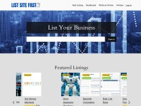 Desktop screenshot for listsitefast.com
