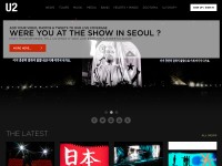 Desktop screenshot for u2.com
