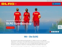 Desktop screenshot for dlrg.de