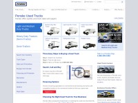 Desktop screenshot for penskeusedtrucks.com
