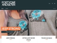 Desktop screenshot for fortyoneandseven.com