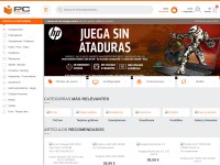 Desktop screenshot for pccomponentes.com