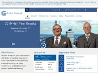 Desktop screenshot for graftonplc.com