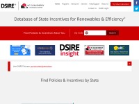 Desktop screenshot for dsireusa.org