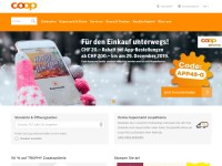 Desktop screenshot for coop.ch