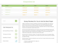 Desktop screenshot for essayreviews.net