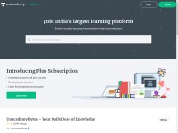 Desktop screenshot for unacademy.com