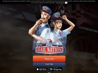 Desktop screenshot for rail-nation.com