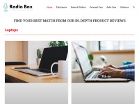 Desktop screenshot for radiobox.net