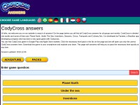 Desktop screenshot for codycross.info