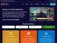 Desktop screenshot for daom.co.uk