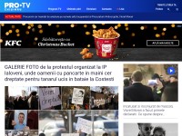 Desktop screenshot for protv.md