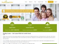 Desktop screenshot for paydayloanteller.com