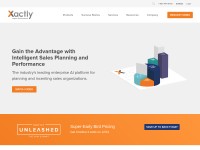 Desktop screenshot for xactlycorp.com