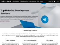 Desktop screenshot for lancerninja.com