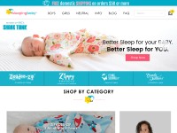 Desktop screenshot for sleepingbaby.com