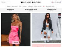 Desktop screenshot for beginningboutique.com