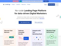 Desktop screenshot for landingi.com