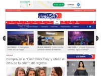 Desktop screenshot for viveusa.mx