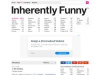Desktop screenshot for inherentlyfunny.com