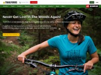Desktop screenshot for trailforks.com